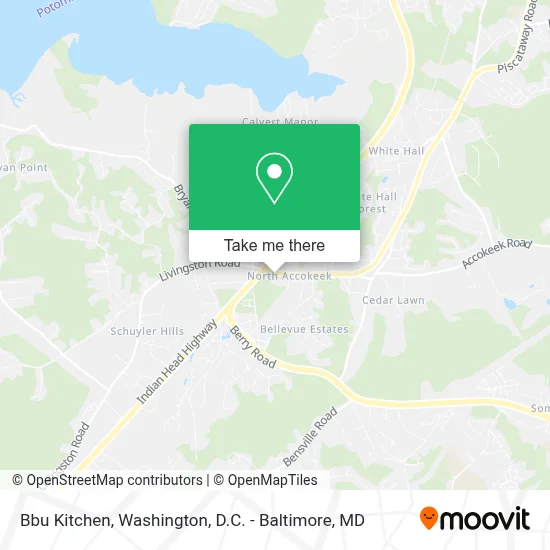 Bbu Kitchen map