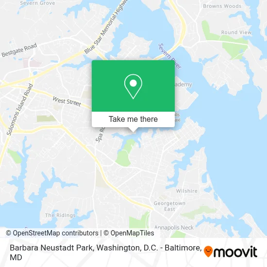 Barbara Neustadt Park map