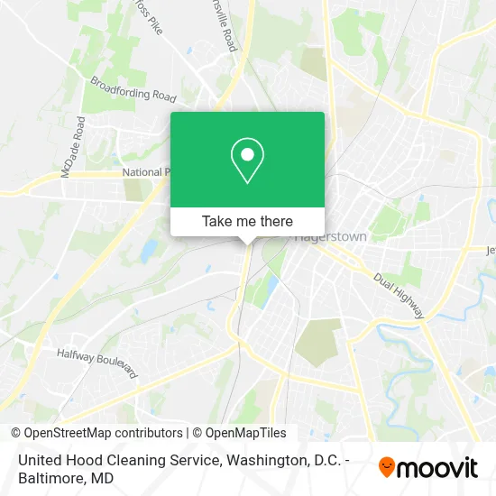 United Hood Cleaning Service map