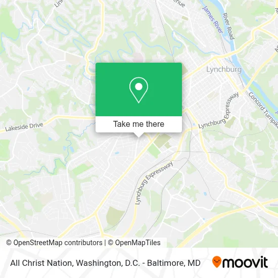 All Christ Nation map
