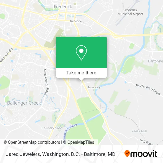 Jared Jewelers map