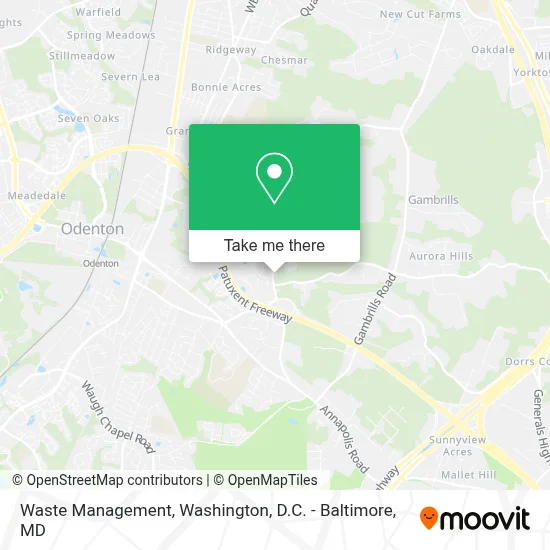 Waste Management map