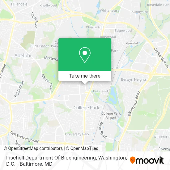 Fischell Department Of Bioengineering map