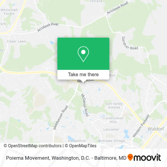Poiema Movement map