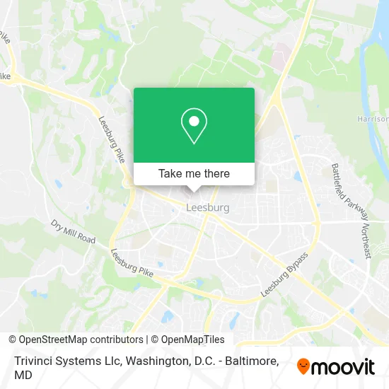Trivinci Systems Llc map