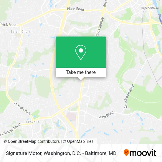 Signature Motor map