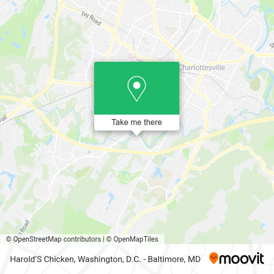 Harold’S Chicken map