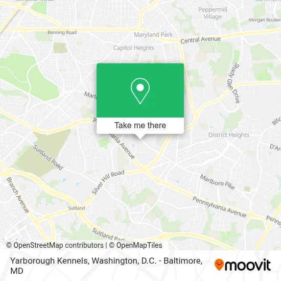 Yarborough Kennels map