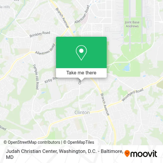 Judah Christian Center map