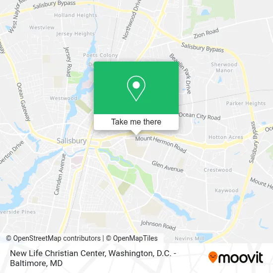 New Life Christian Center map
