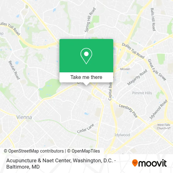 Acupuncture & Naet Center map