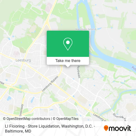 Ll Flooring - Store Liquidation map
