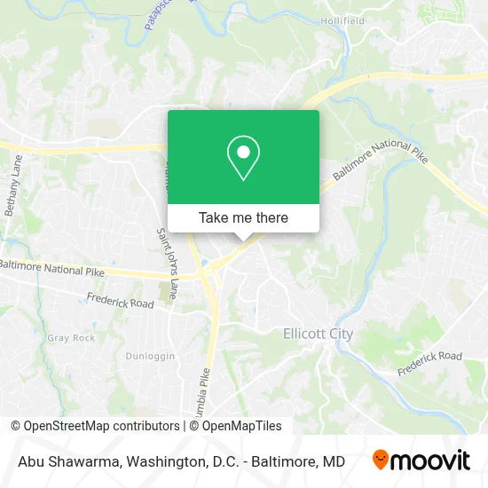 Abu Shawarma map