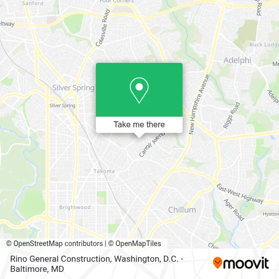 Rino General Construction map