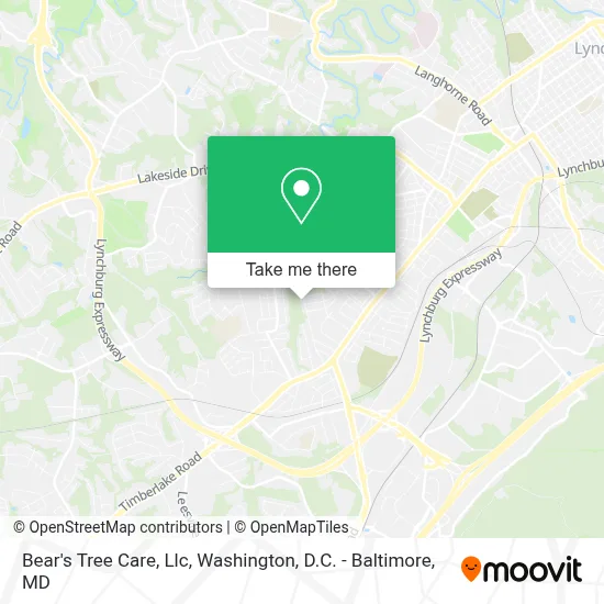 Bear's Tree Care, Llc map