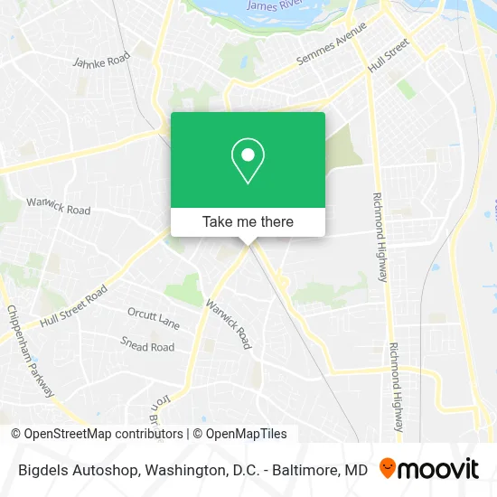 Bigdels Autoshop map