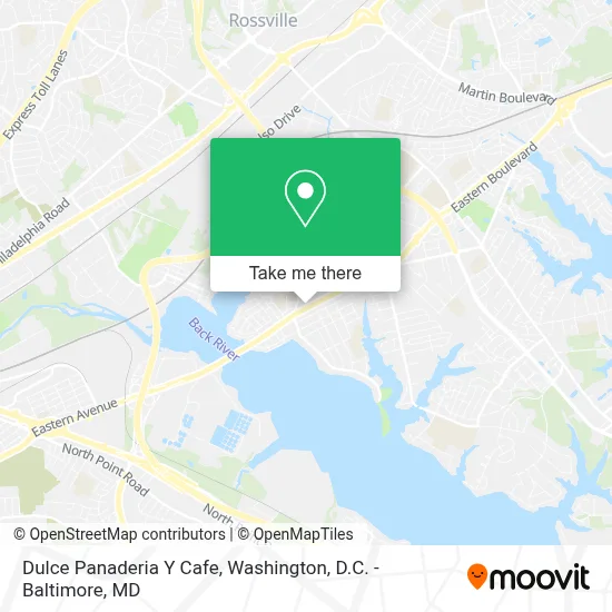 Dulce Panaderia Y Cafe map