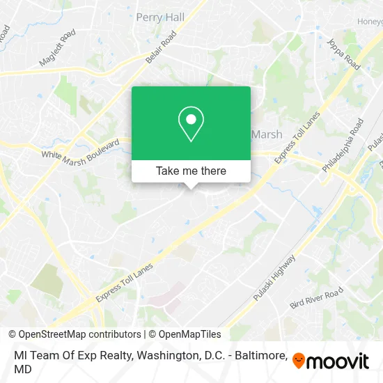 Ml Team Of Exp Realty map