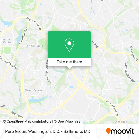 Pure Green map