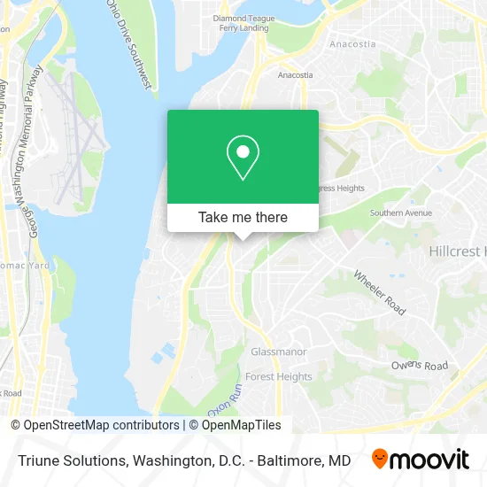 Triune Solutions map
