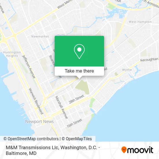 M&M Transmissions Llc map