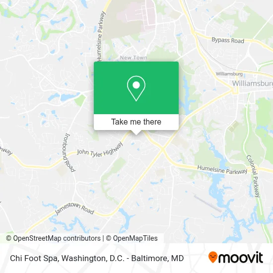 Chi Foot Spa map