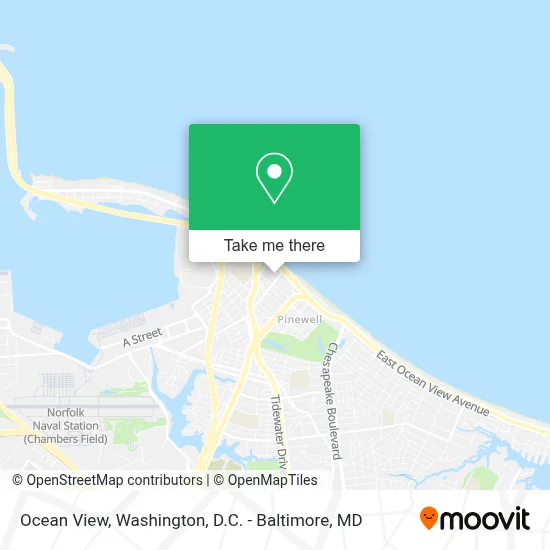 Ocean View map