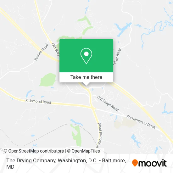 The Drying Company map