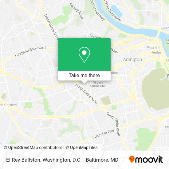 El Rey Ballston map