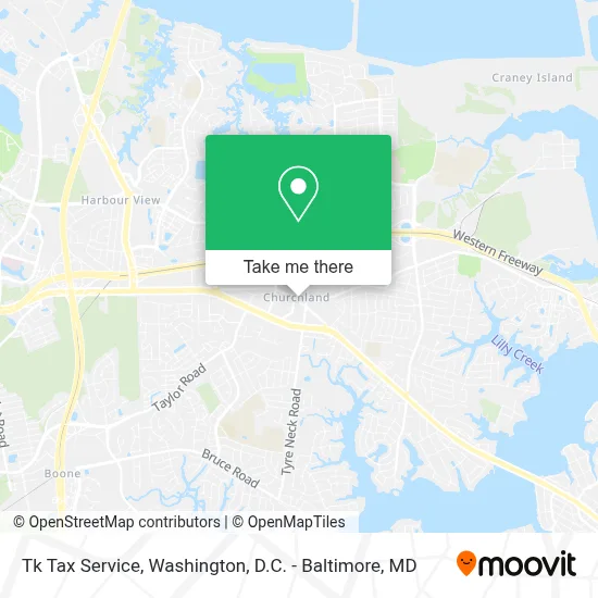 Tk Tax Service map