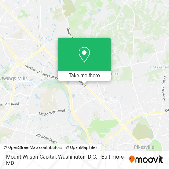 Mount Wilson Capital map