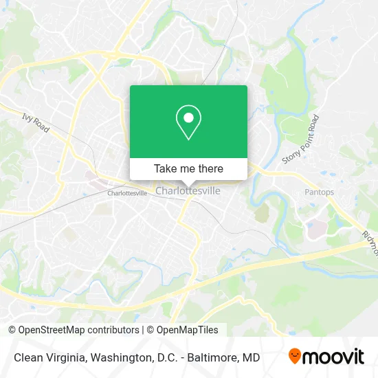 Clean Virginia map