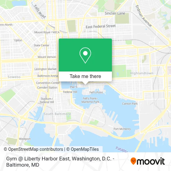 Gym @ Liberty Harbor East map