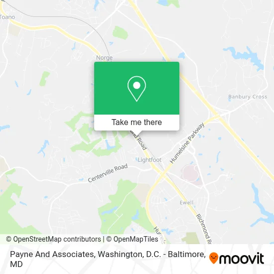 Payne And Associates map
