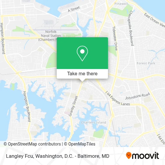 Langley Fcu map