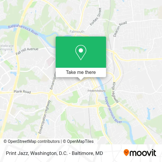 Print Jazz map