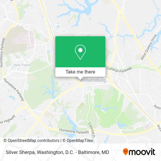 Silver Sherpa map