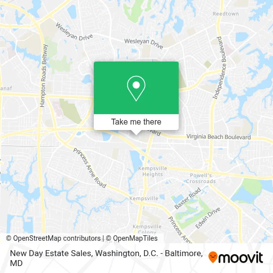 New Day Estate Sales map