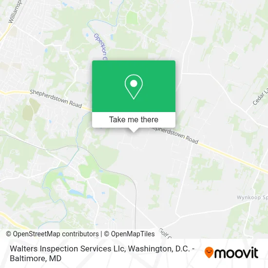 Walters Inspection Services Llc map