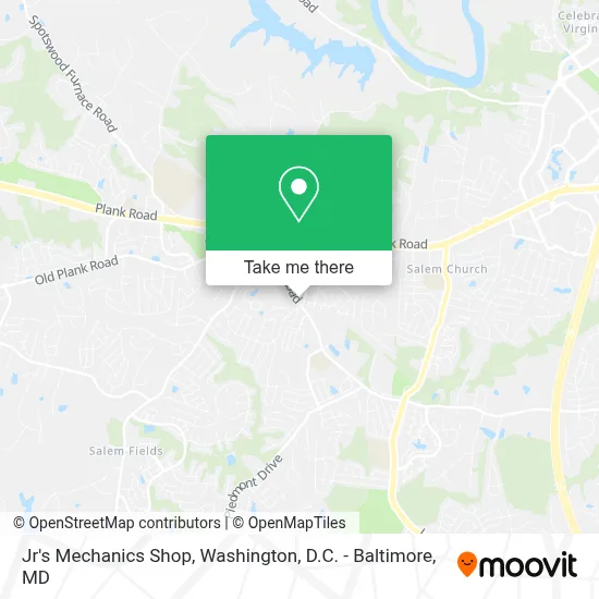Jr's  Mechanics Shop map