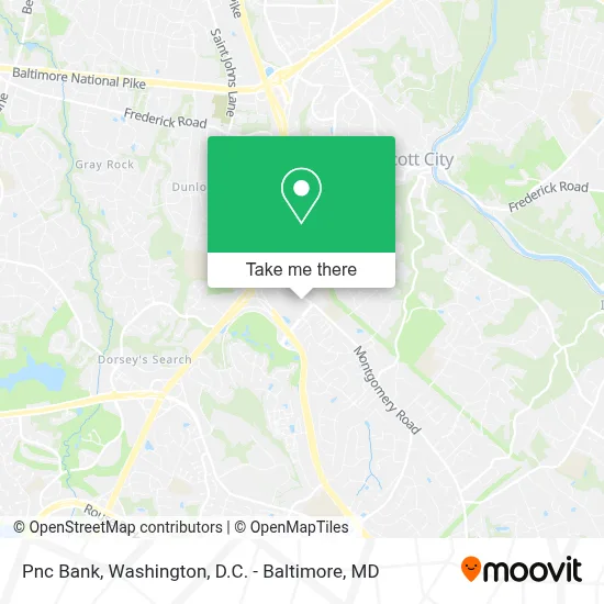 Pnc Bank map
