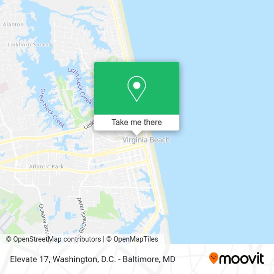 Elevate 17 map