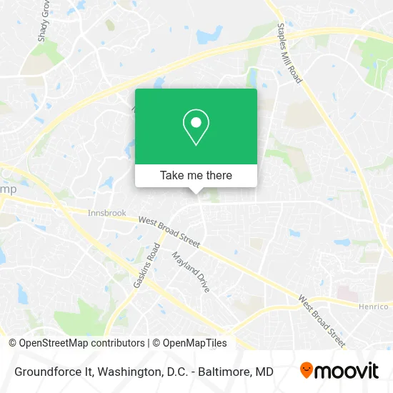 Groundforce It map