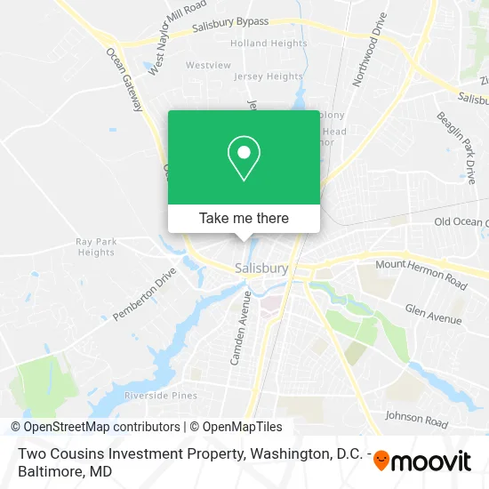 Two Cousins Investment Property map