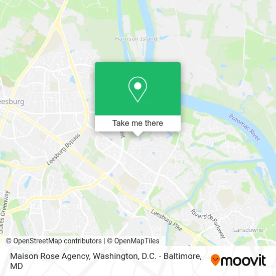 Maison Rose Agency map