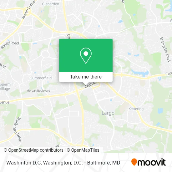 Washinton D.C map