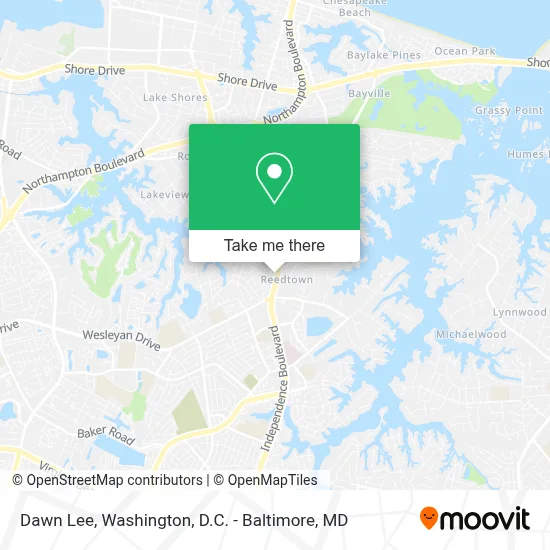 Dawn Lee map