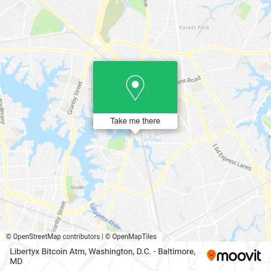 Libertyx Bitcoin Atm map