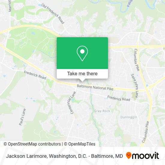 Jackson Larimore map