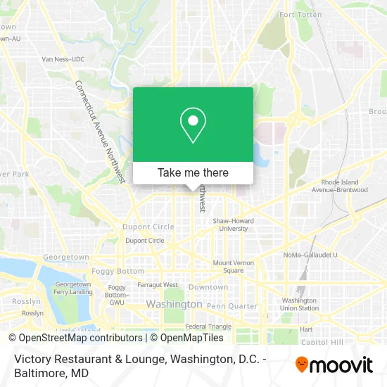 Victory Restaurant & Lounge map